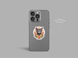 Lykoi Cat Sticker