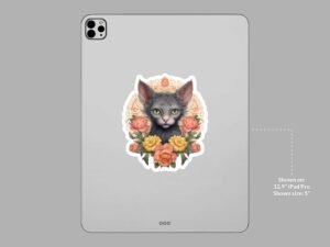 Lykoi Cat Sticker
