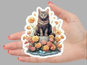 Manx Cat Sticker