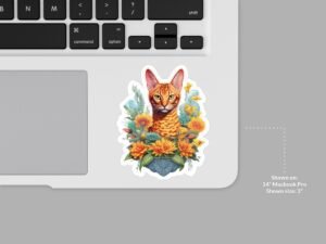 Ocicat Cat Sticker
