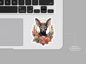 Oriental Shorthair Cat Sticker