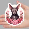 Oriental Shorthair Cat Sticker