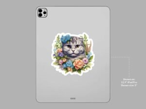Scottish Fold Cat Sticker