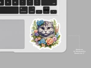 Scottish Fold Cat Sticker