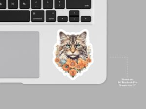 Siberian Cat Sticker