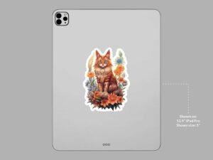 Somali Cat Sticker