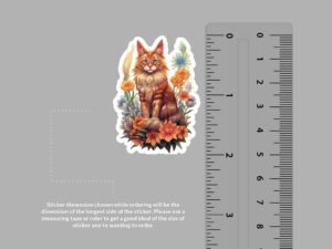 Somali Cat Sticker
