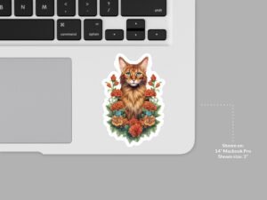 Somali Cat Sticker