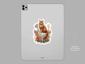 Somali Cat Sticker