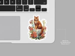 Somali Cat Sticker