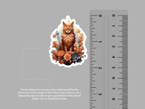 Somali Cat Sticker