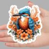 Kingfisher Bird Sticker
