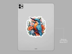 Kingfisher Bird Sticker