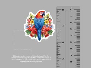 Macaw Bird Sticker