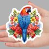 Macaw Bird Sticker