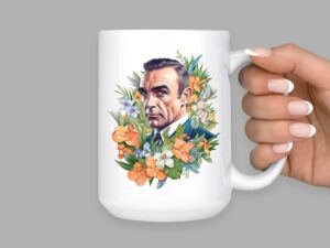 Sean Connery Mug | 15oz Ceramic Coffee or Tea Mug