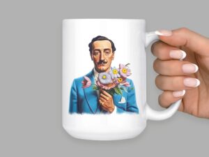 Salvador Dali Mug | 15oz Ceramic Coffee or Tea Mug