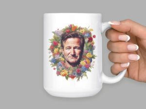 Robin Williams Mug | 15oz Ceramic Coffee or Tea Mug