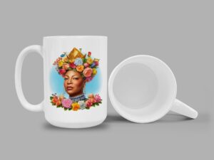 Queen Latifah Mug | 15oz Ceramic Coffee or Tea Mug
