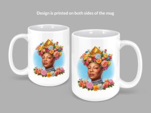 Queen Latifah Mug | 15oz Ceramic Coffee or Tea Mug