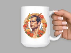 Henry Cavill Mug | 15oz Ceramic Coffee or Tea Mug