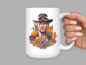 Harrison Ford Mug | 15oz Ceramic Coffee or Tea Mug