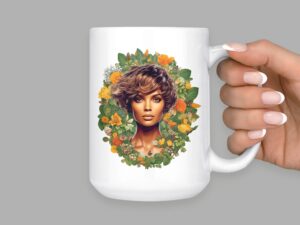 Halle Berry Mug | 15oz Ceramic Coffee or Tea Mug