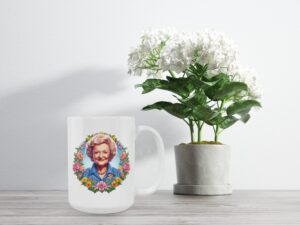 Betty White Mug | 15oz Ceramic Coffee or Tea Mug