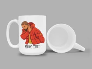 Drake Mug | 15oz Ceramic Coffee or Tea Mug