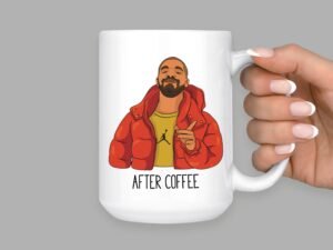 Drake Mug | 15oz Ceramic Coffee or Tea Mug
