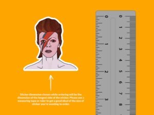 David Bowie Sticker