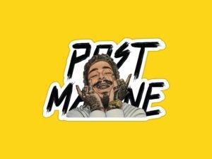 Post Malone Sticker