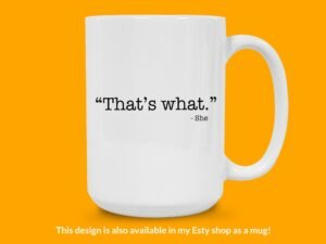 That's What She Said Michael Scott sticker