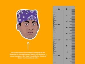 Prison Mike The Office Sticker