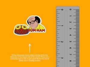 Rum Ham Frank Reynolds sticker