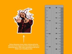 Post Malone Birds Sticker