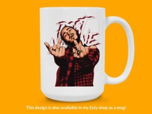 Post Malone Birds Sticker