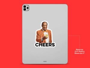 Bill Cosby Cheers Sticker