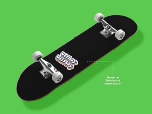 Uttbay Uffstay Sticker | Funny Pig Latin Saying Sticker