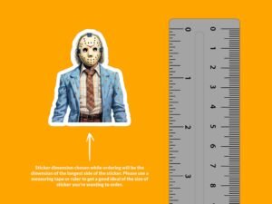 Jason Voorhees Sticker
