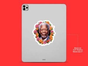 Morgan Freeman Sticker