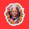 Morgan Freeman Sticker