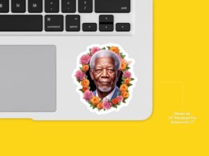 Morgan Freeman Sticker