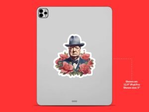 Winston Churchill Sticker