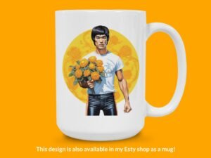 Bruce Lee Sticker