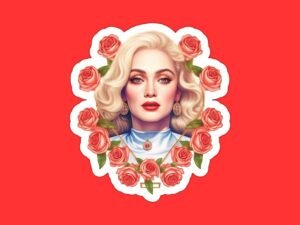 Madonna Sticker