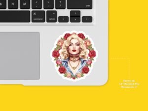 Madonna Sticker