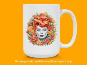 Lucille Ball Sticker