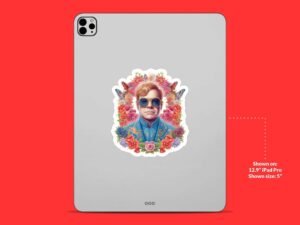 Elton John Sticker