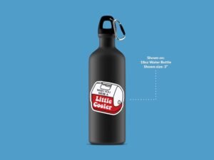 Wish You Were A Little Cooler Sticker